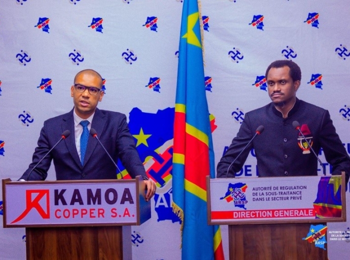 Développement de la chaîne de valeurs , ARSP : la Grande firme IVANHOE avec sa filiale KAMOA s’engage à être un modèle en RDC !